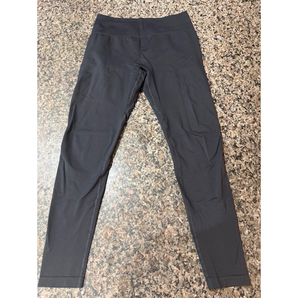 AUROLA Dream Matte Seamless Leggings Black High Waist Scrunch Butt Activewear